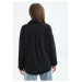 Women Front Pocket Oversize Shirt