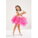 Girl Birthday Dress And Party Costume With Crown Gift