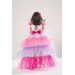 Girl White Birthday Dress And Party Costume