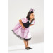 Minnie Mouse Girls Pink Birthday Dress Party Costume