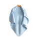 Cotton Baby Bath Swaddle Blue 75X75