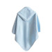 Cotton Baby Bath Swaddle Blue 75X75