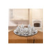 Silver Color Tulip Model Coffee Cup Set For 6 People