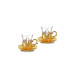 2 Piece Tea Set Metal Embroidered Tea Set For 2 People