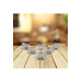 Six Piece Stone Ottoman Tea Set For 6 Persons With Glass Cups And Copper Embroidery