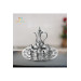 Decorative 6 Person Metal Embroidered Zamzam Set