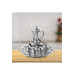 Decorative 6 Person Metal Embroidered Zamzam Set