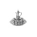 Decorative 6 Person Metal Embroidered Zamzam Set