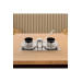 Tray And Coffee Pot Double Presentation Set For 2 Persons