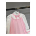 Pink White Collar Frilled School Dress