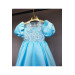 Turquoise Lace Children Dress