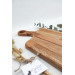 Natural Wood Cutting And Serving Board Beech Tree