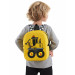 Bulldozer Boys School Backpack