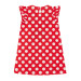 Polka Dot Kitten Girls Poplin Dress