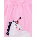 Glittery Unicorn Girl Pink Dress