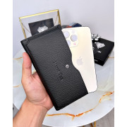 Wallet With Phone Compartment Black
