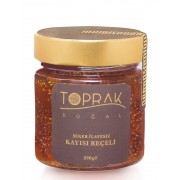Sugar Free Apricot Jam 280 G With Chia Seeds