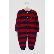 Licensed Striped Baby Jumpsuit Without Booties