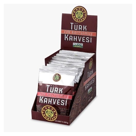 12 Pieces Roasted Turkish Coffee 100G
