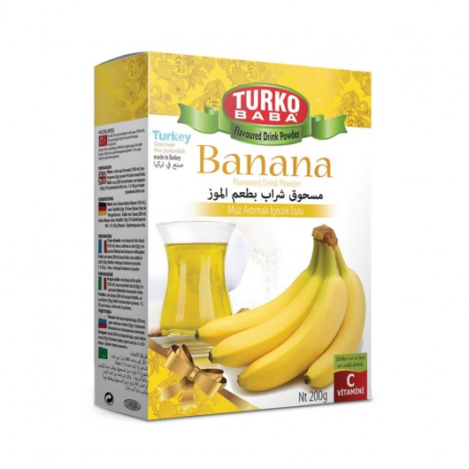 Turku Baba Natural Banana Juice Powder Rich In Vitamin C, 200 Grams