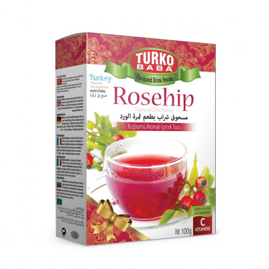 Nisreen Rosehip Juice Powder Is Rich In Vitamin C From Turko Baba, Turkey, 300 Grams