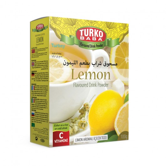 Citrus Baba Refreshing Lemon Juice Powder Rich In Vitamin C 300 Gr