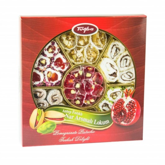 Turkish Delight With Pistachio And Pomegranate 430 Gr