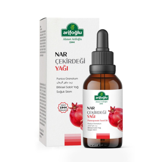 Arifoğlu 100% Pure And Natural Pomegranate Seed Oil 50 Ml
