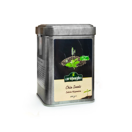 Arifoğlu Chia Seed Tin Box 200 G