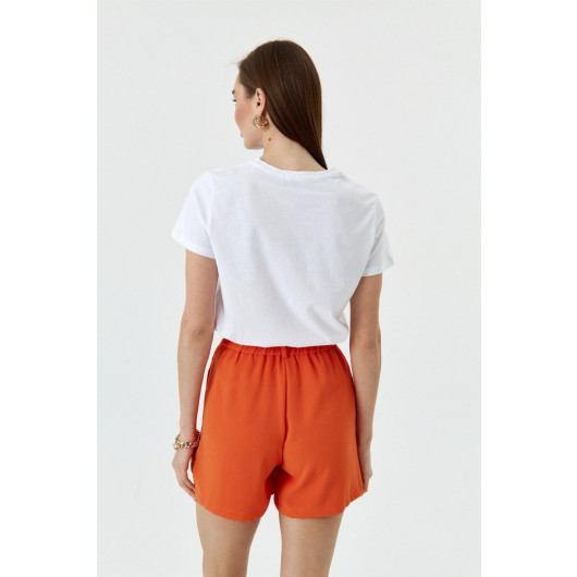 Bermuda Orange Women's Shorts