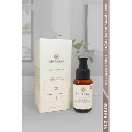 Bioterra Organic Anti Aging Intense Cream 50 Ml (Anti-Aging Intense Care Cream)