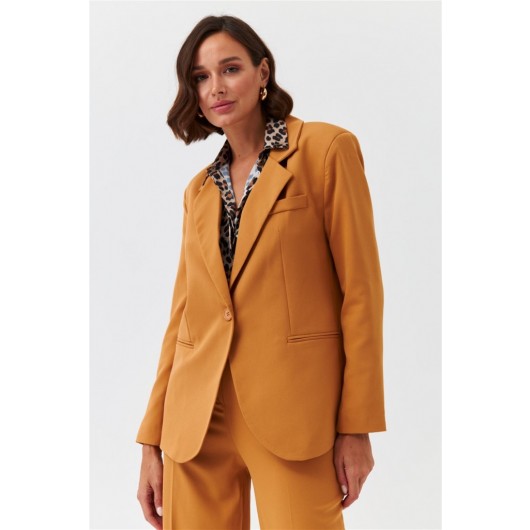 Blazer Light Brown Women's Jacket