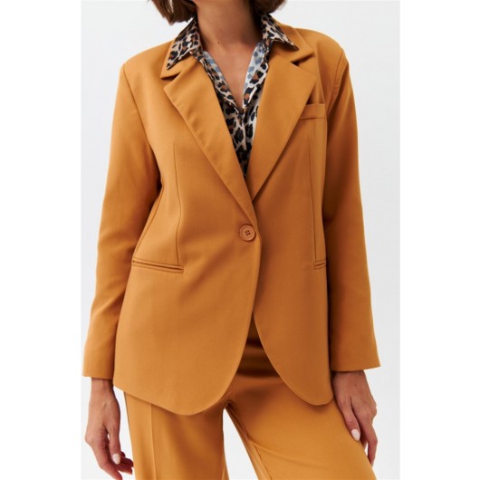 Blazer Light Brown Women's Jacket