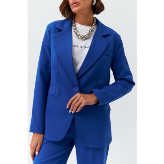Blazer Sax Blue Women's Jacket