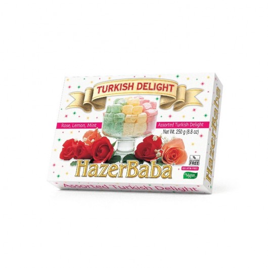 Turkish Delight With Rose, Lemon And Mint 250G