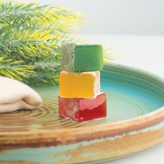 Turkish Delight With Rose, Lemon And Mint 350 G