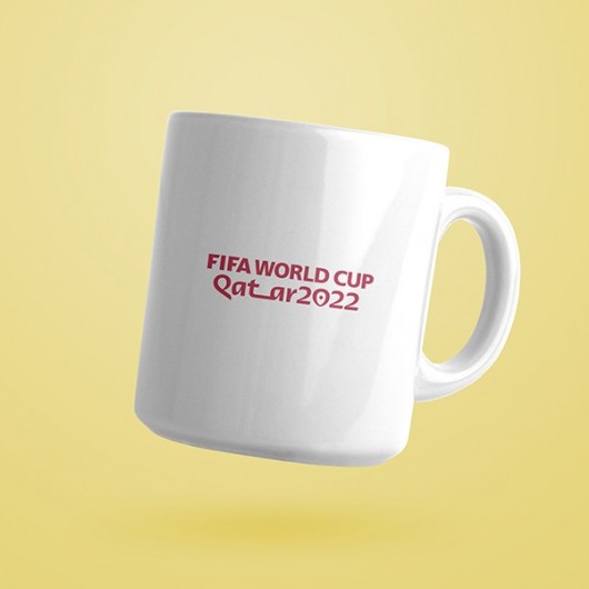 A Mug With The World Cup Logo 2022  From Hudhud Store