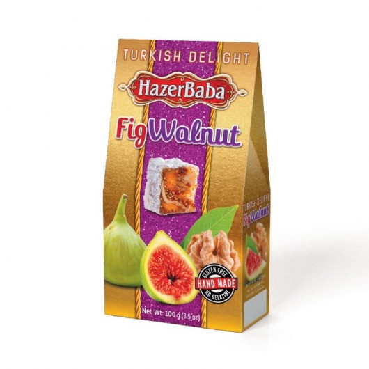 Turkish Delight With Fig And Walnut 100G