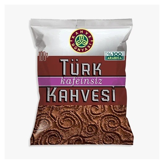 Decaffeinated Turkish Coffee 100 Gr