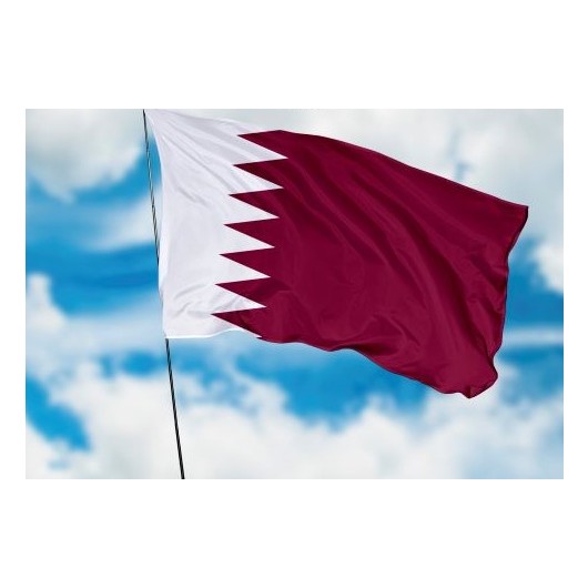Qatar Flag Medium Size