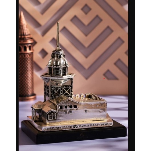 Silver Plated Crumb Tower Statue