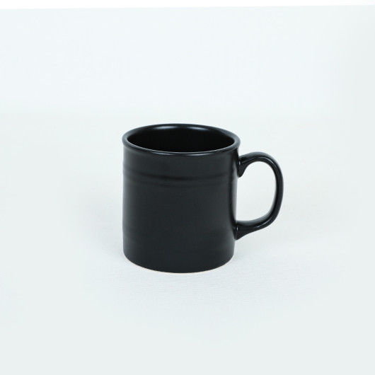 Barrel Mug Matt/Matte Black 2 Pieces