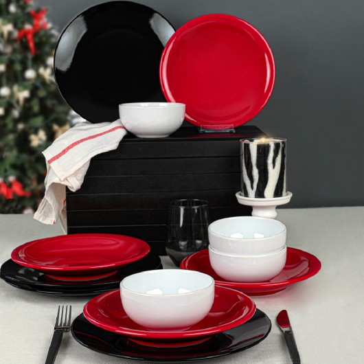 12 Pieces Dinnerware Set For 4 Persons - 004/650 Noble Ege