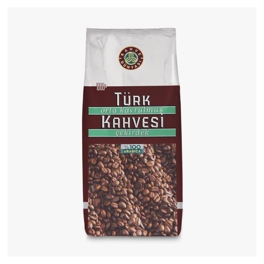 حبوب القهوة التركية محمص وسط 1 كغ