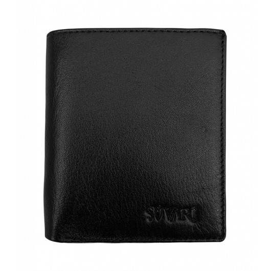 Süvari Leather Black Men's Wallet