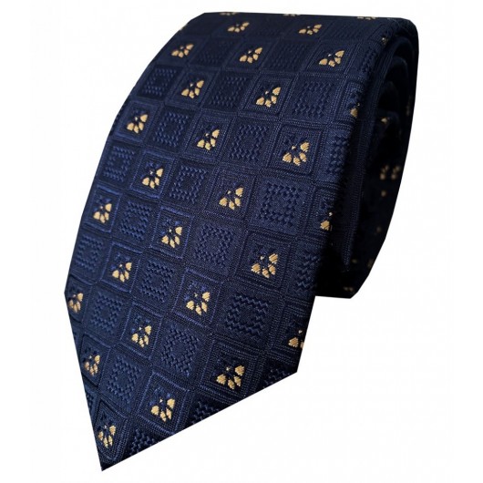 ربطة عنق رجالية صناعة يدوية لون كحلي Süvari