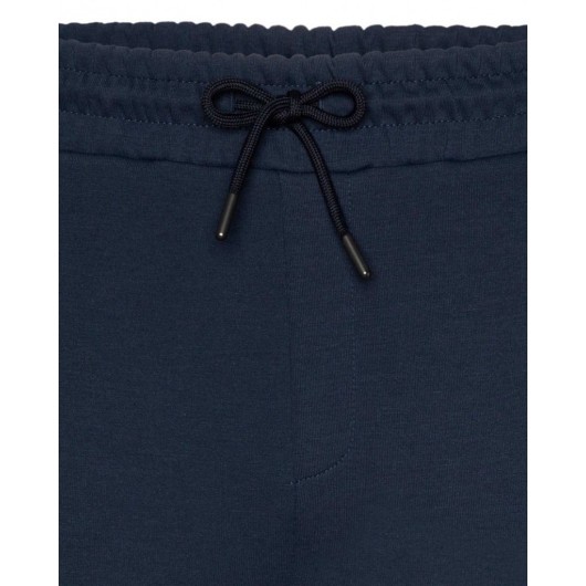 Süvari Comfortable Fit Navy Blue Dablfeys Knitted Trousers