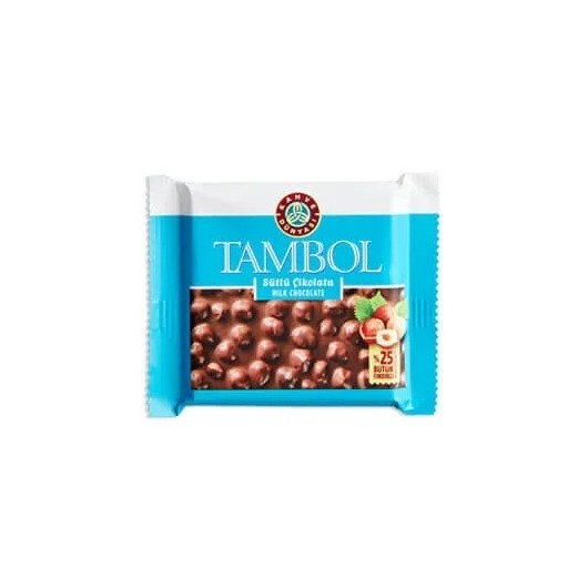 Tambol Whole Hazelnut Milk Chocolate 100G