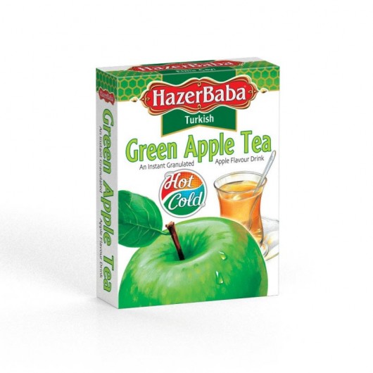 شاي التفاح الاخضر 125 غرام Hazerbaba