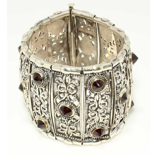 Sultana Nakhsdil Bracelet With Agate Gemstone - Nusret Taki Jewelry